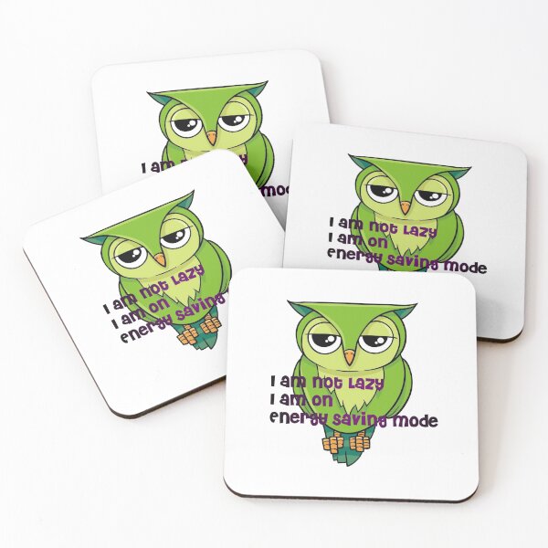 Item preview, I am not lazy Owl designed and sold by Shopper Stop.