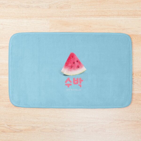 Item preview, Sugar Watermelon Light Blue - 수박, hanguel designed and sold by REINVIGORATED.