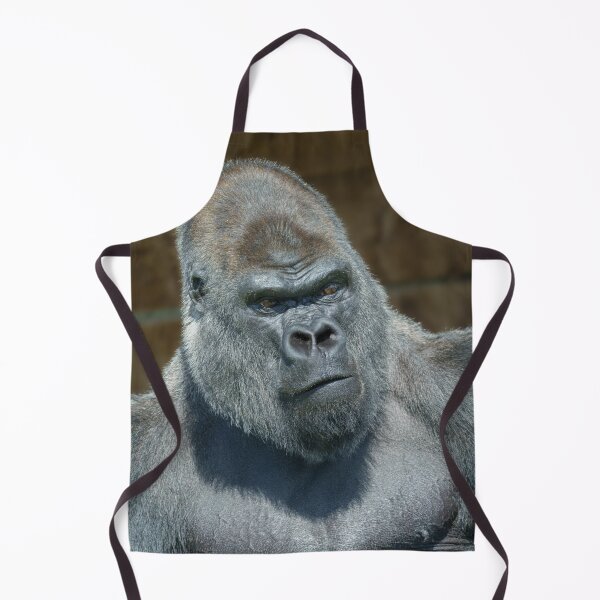 Item preview, Silverback Gorilla Portrait designed and sold by rawshutterbug.