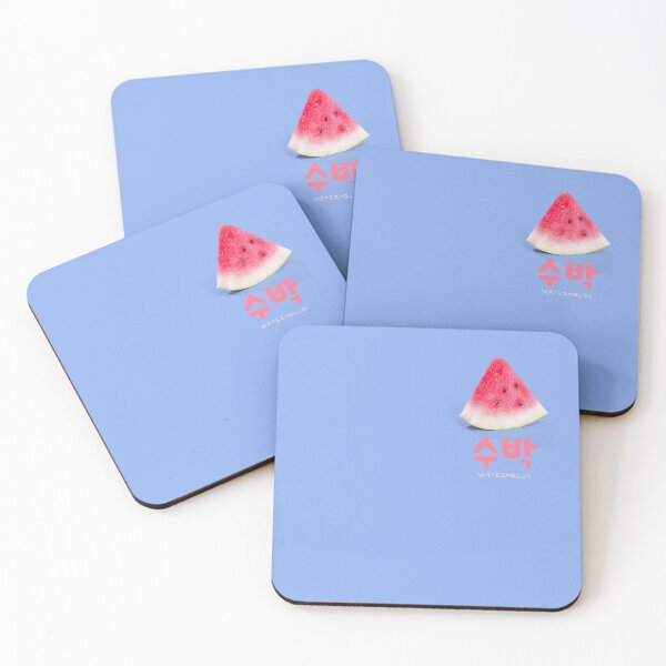 Item preview, Sugar Watermelon Blue - 수박, hanguel designed and sold by REINVIGORATED.