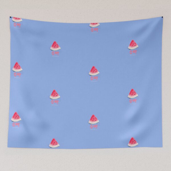 Item preview, Sugar Watermelon Blue - 수박, hanguel designed and sold by REINVIGORATED.