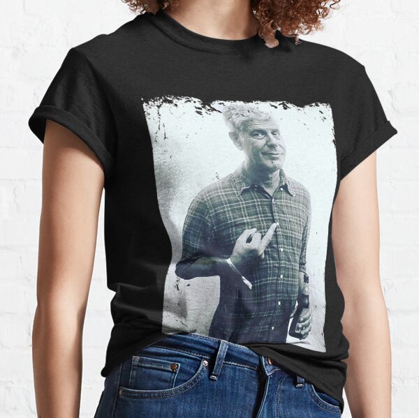 Anthony Bourdain T-ShirtAnthony Bourdain Pop Culture Classic T-Shirt