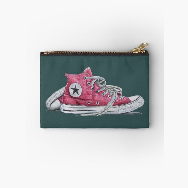 Item preview, Maroon Red Sneakers (slategrey background) designed and sold by SandraWarmerdam.