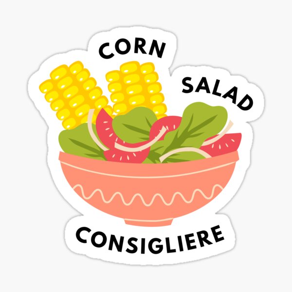 Vincenzo Cassano Kdrama - Corn Salad Sticker