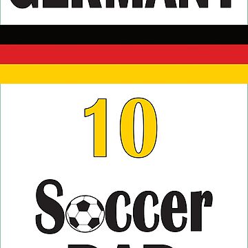 Germany Football Player Number Ten - Soccer Essential T-Shirt by hkpms37