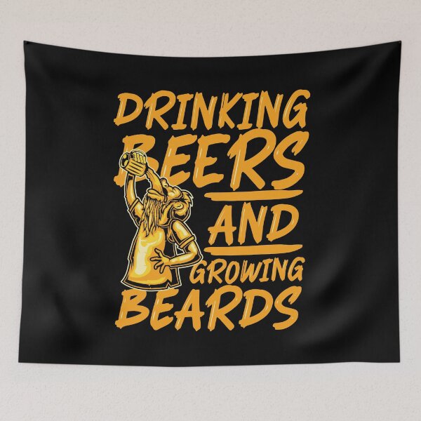 Item preview, beers & grow beards designed and sold by valuestees.