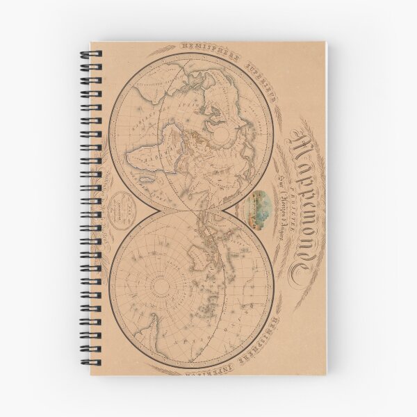 Item preview, Vintage Map of The World (1839) designed and sold by BravuraMedia.