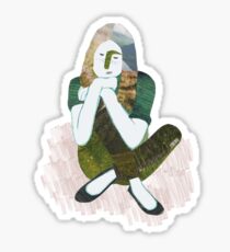 Dreaming / Zen girl Sticker