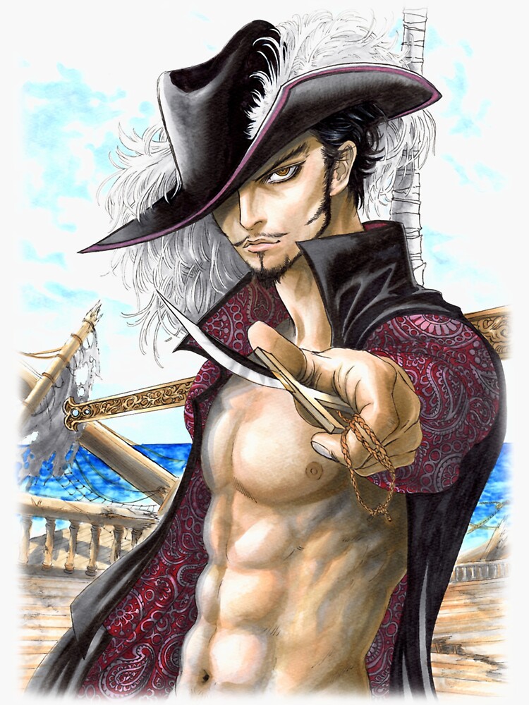 Yoru - Mihawk Sticker for Sale by AnnoMeister