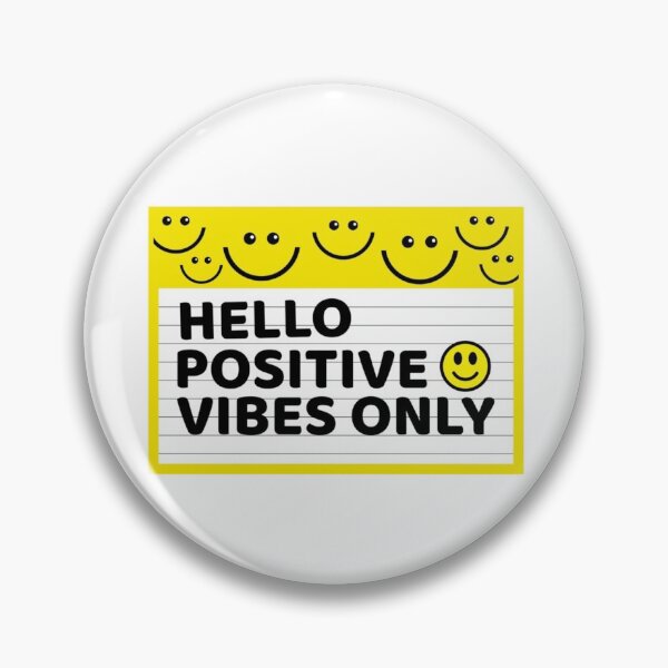 Item preview, Hello Positive Vibes Only designed and sold by HappyLife4U.