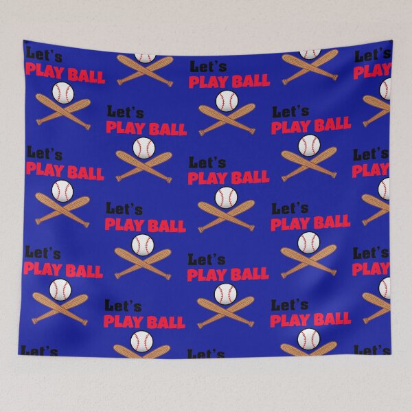 Item preview, Let's Play Ball, Baseball Design designed and sold by lmcvinco.