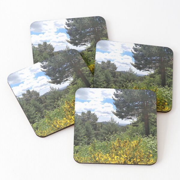 Item preview, colourful view through the wild plants of the mountains  designed and sold by tattib.