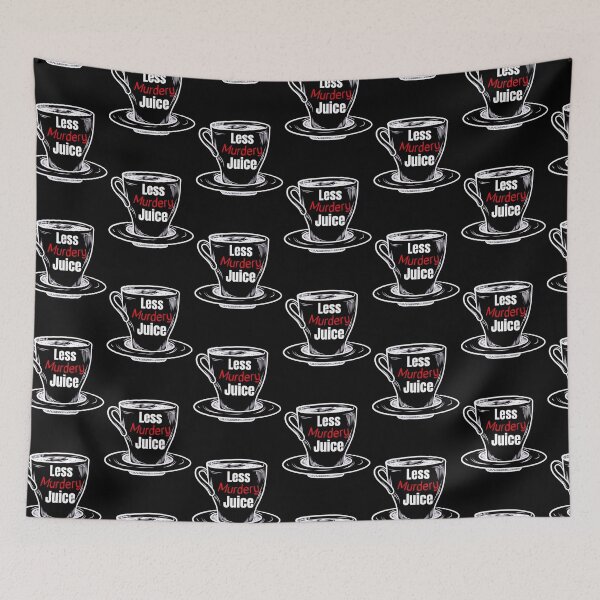 Item preview, Coffee Makes Me Feel Less Murdery designed and sold by Sonatablue.