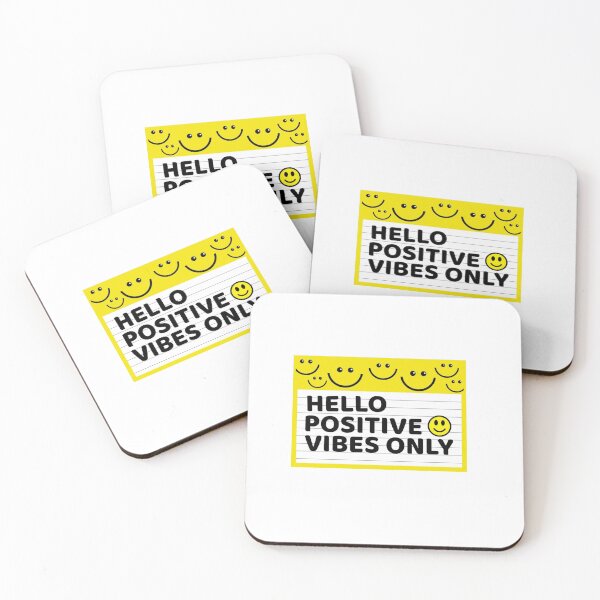 Item preview, Hello Positive Vibes Only designed and sold by HappyLife4U.
