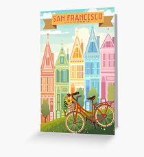 San Francisco Grußkarte