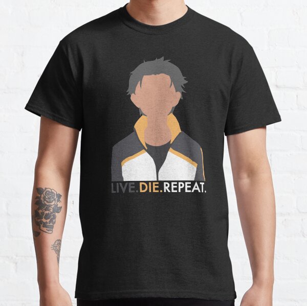 Live. Die. Repeat. / Re Zero Classic T-Shirt