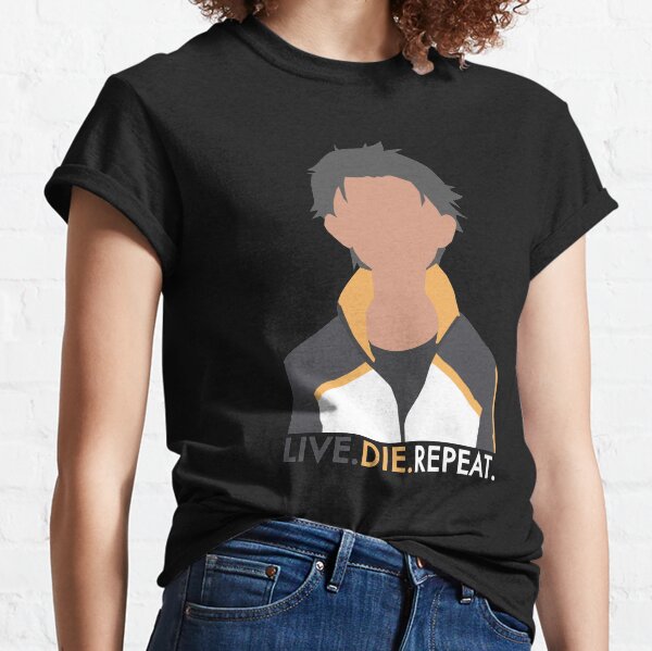 Vivre. Mourir. Répéter. / Re Zero T-shirt classique