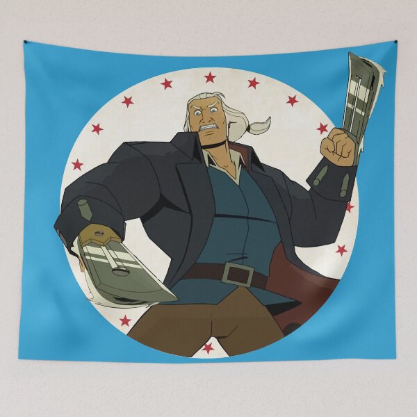 Item preview, George Washington with Chainsaws designed and sold by Clarkrd2.