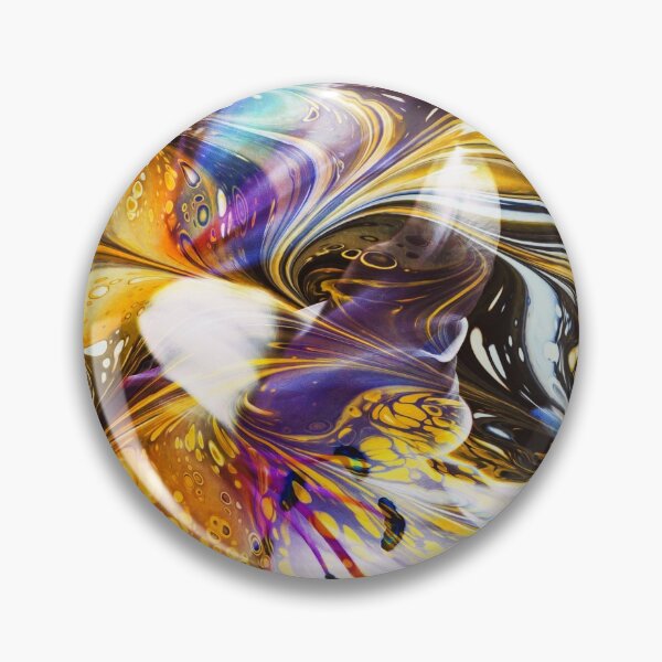 Item preview, "Tiger Lily" Floral Plants Collage of a blooming lily wrapped in golden waves designed and sold by N-o-r-d-l-y-s.