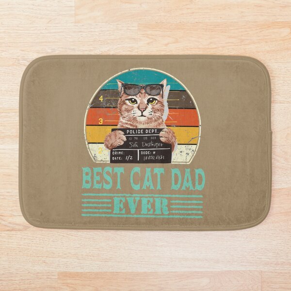 Item preview, Vintage El mejor papá gato de todos los tiempos para el padre designed and sold by VinBasis.