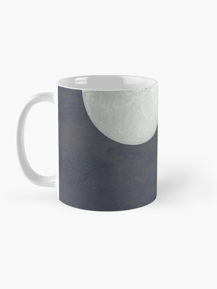 Alternate view of With that moon language Coffee Mug