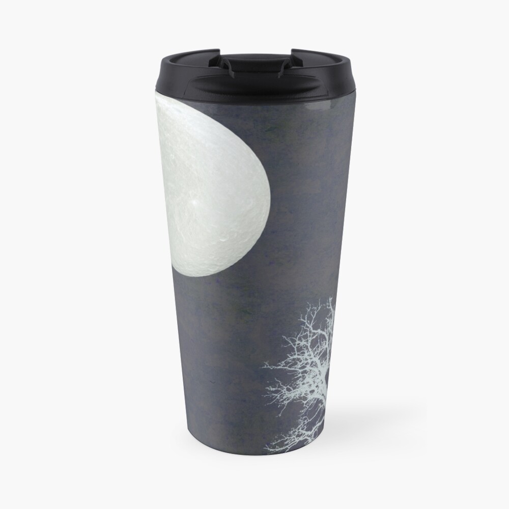With that moon language Travel Mug