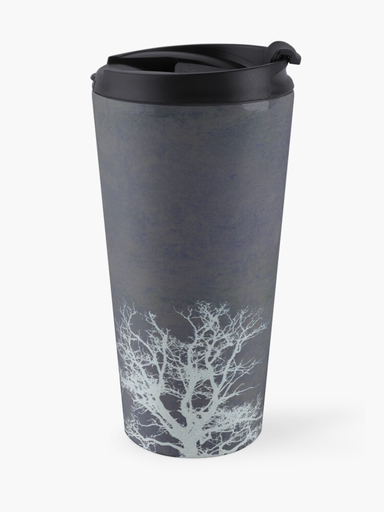 Alternate view of With that moon language Travel Mug