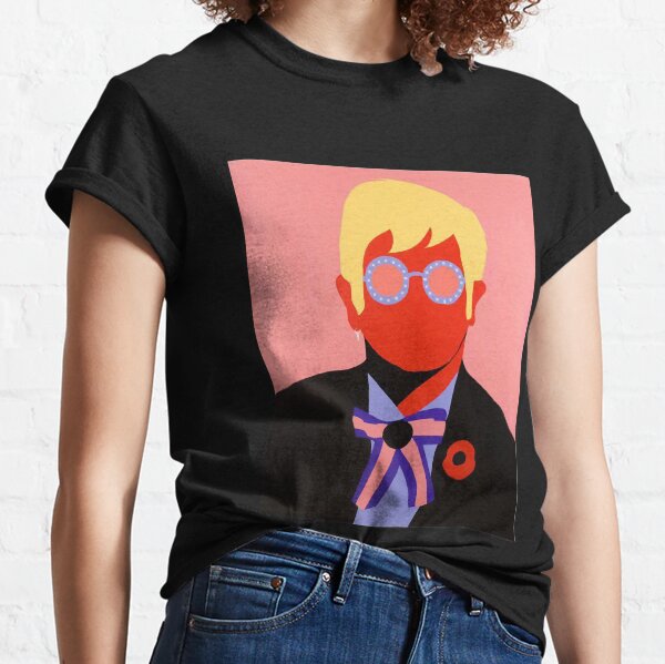 Vintage Elton Art Fan Classic T-Shirt
