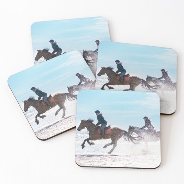 Item preview, Horses galloping through the sea designed and sold by Mark Liebenberg.