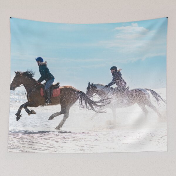 Item preview, Horses galloping through the sea designed and sold by Mark Liebenberg.
