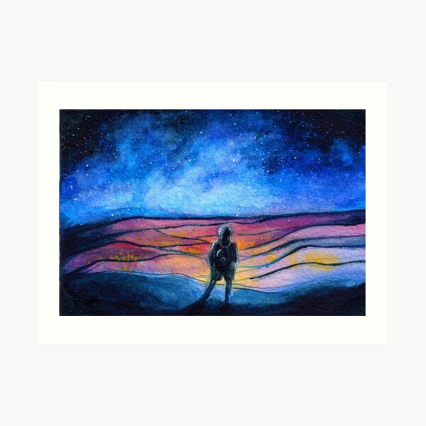 Traveller Art Print