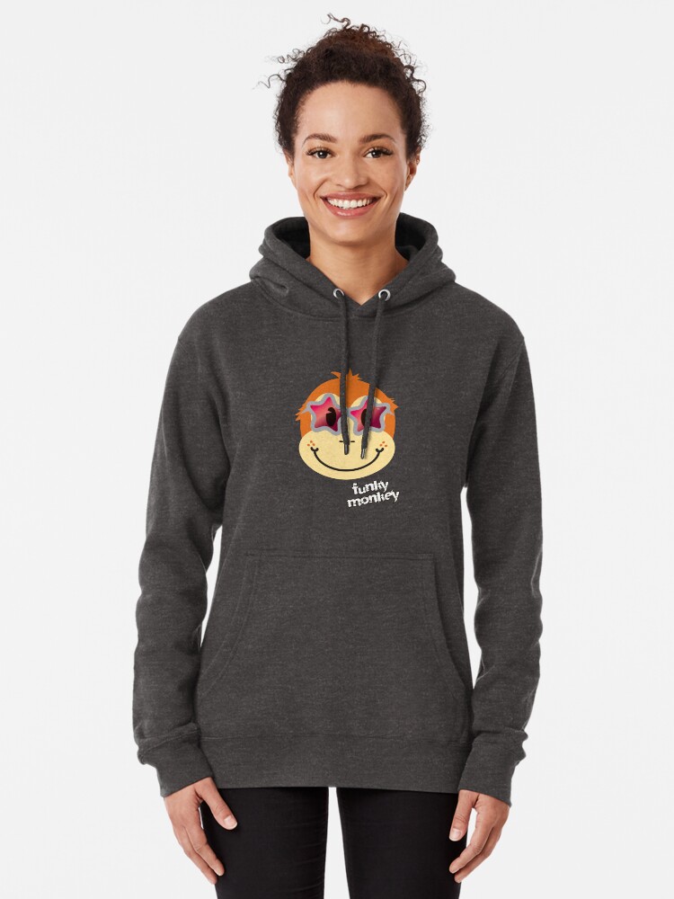 "Funky Monkey" Pullover Hoodie for Sale by peterdy Redbubble