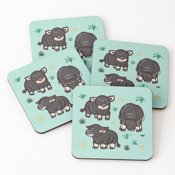 Item preview, Baby water buffalos designed and sold by Ken Hamala.