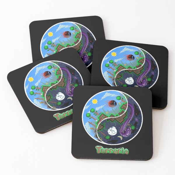 Item preview, Terraria Game Night And Day Horror Design designed and sold by RobertoDerek6.