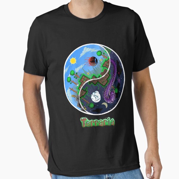 Item preview, Terraria Game Night And Day Horror Design designed and sold by RobertoDerek6.