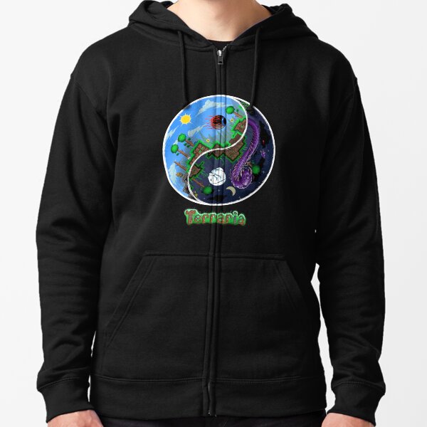 Item preview, Terraria Game Night And Day Horror Design designed and sold by RobertoDerek6.