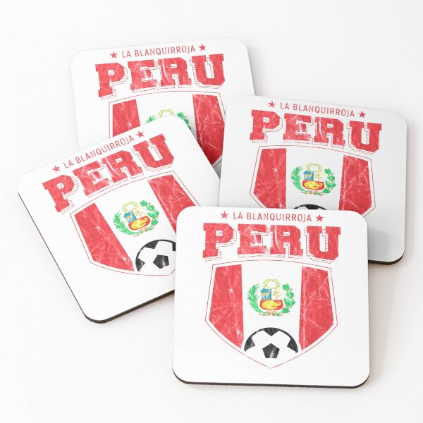 Item preview, Peru Soccer Peruana Futbol World Soccer Flag designed and sold by ErhardSpringer.