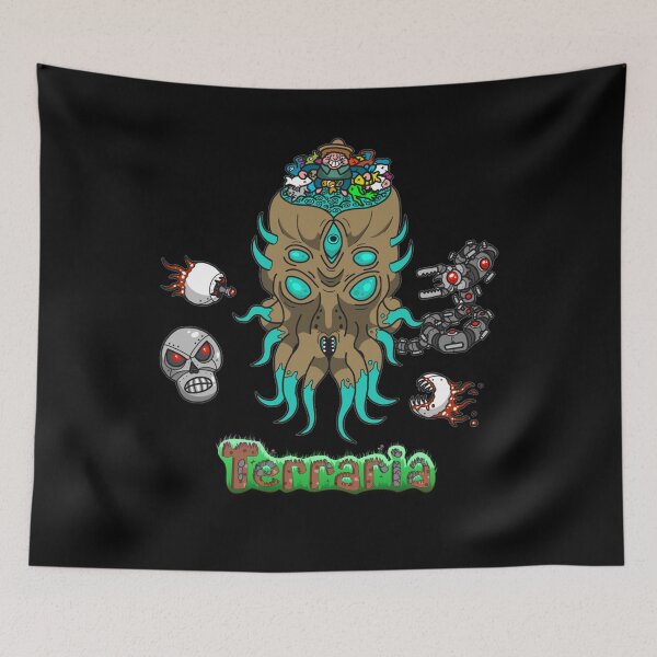 Item preview, Vintage Terraria Indie Game Design designed and sold by RobertoDerek6.