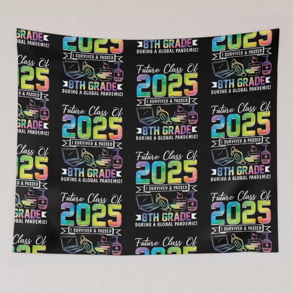Item preview, Future Class Of 2025 I Survived Passed 8th Grade Graduation designed and sold by musgroveart.