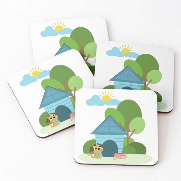 Item preview, The dog sit in front of house designed and sold by Patcha555.