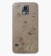 Footsteps on the Beach Case/Skin for Samsung Galaxy