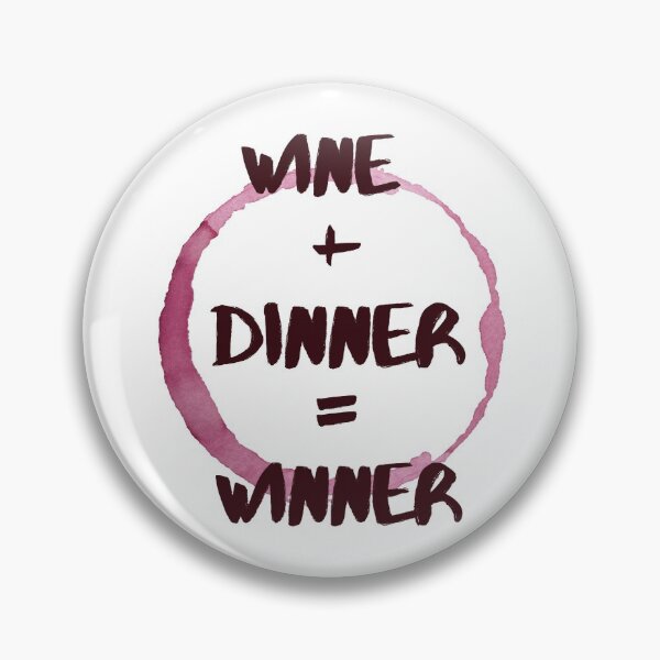 Item preview, Wine and Dinner Go Together designed and sold by geekygirlprint.