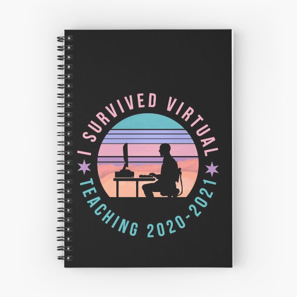 Item preview, I Survived Virtual Teaching 2020-2021-Back to School designed and sold by DiensDesign.