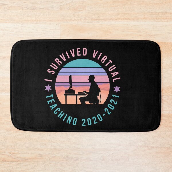 Item preview, I Survived Virtual Teaching 2020-2021-Back to School designed and sold by DiensDesign.