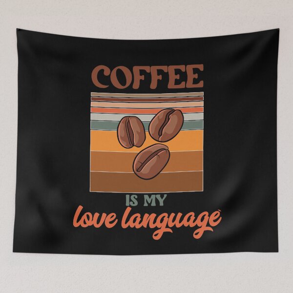 Item preview, Coffee is my love language designed and sold by Hema Thilakaratne.