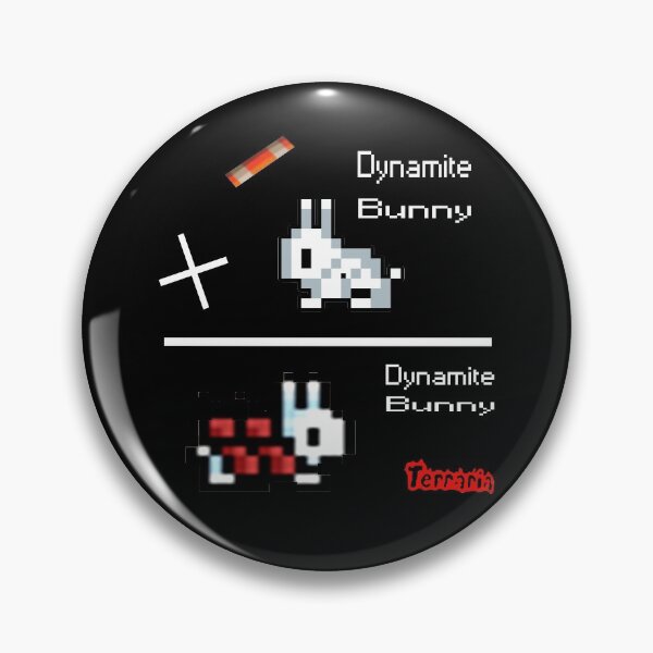 Item preview, Terraria Game - Dynamite Bunny designed and sold by RobertoDerek6.