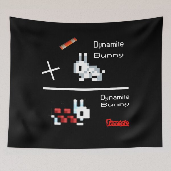 Item preview, Terraria Game - Dynamite Bunny designed and sold by RobertoDerek6.