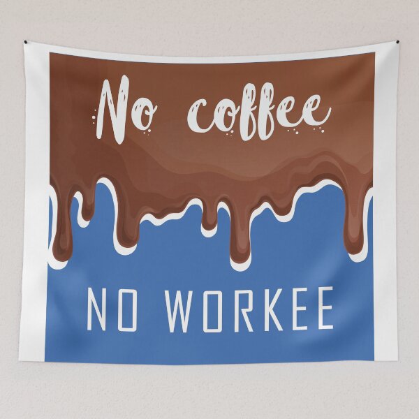Item preview, No coffee no workee designed and sold by Superarm.