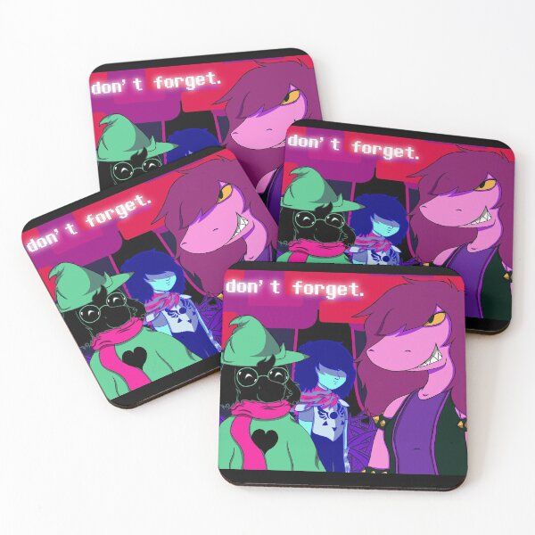 Item preview, Undertale Deltarune Don't forget Kris Susie Ralsei  designed and sold by GamerIllust.