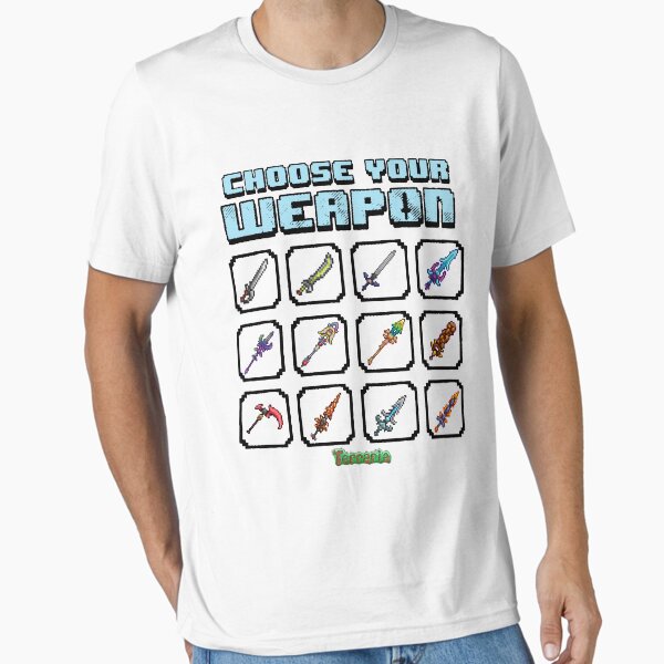 Item preview, Terraria Game Choose Your Weapon designed and sold by RobertoDerek6.